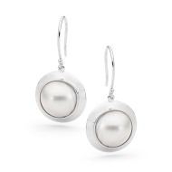 mabe pearl earrings